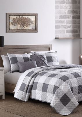 Addison Home Buffalo Plaid Quilt Set Belk