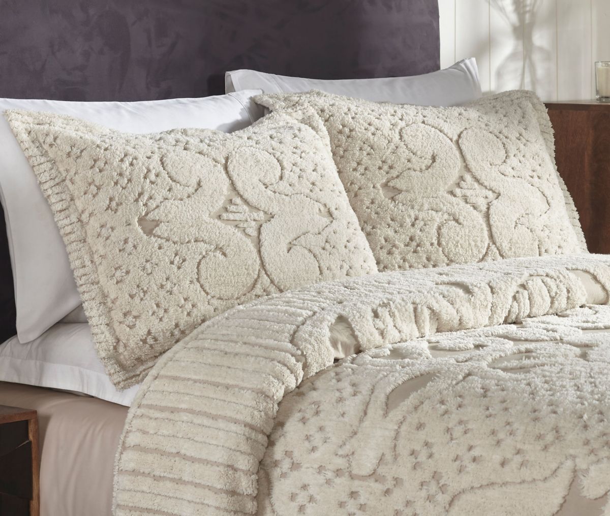 Serenity Collection Bedspread Set with Shams