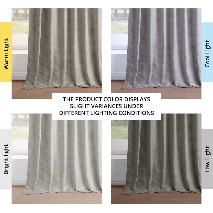 Lounge Embossed Velvet Curtain Panel