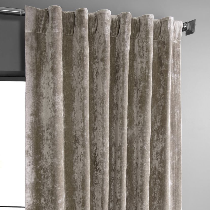 Lush Crush Grommet Velvet Curtain Panel