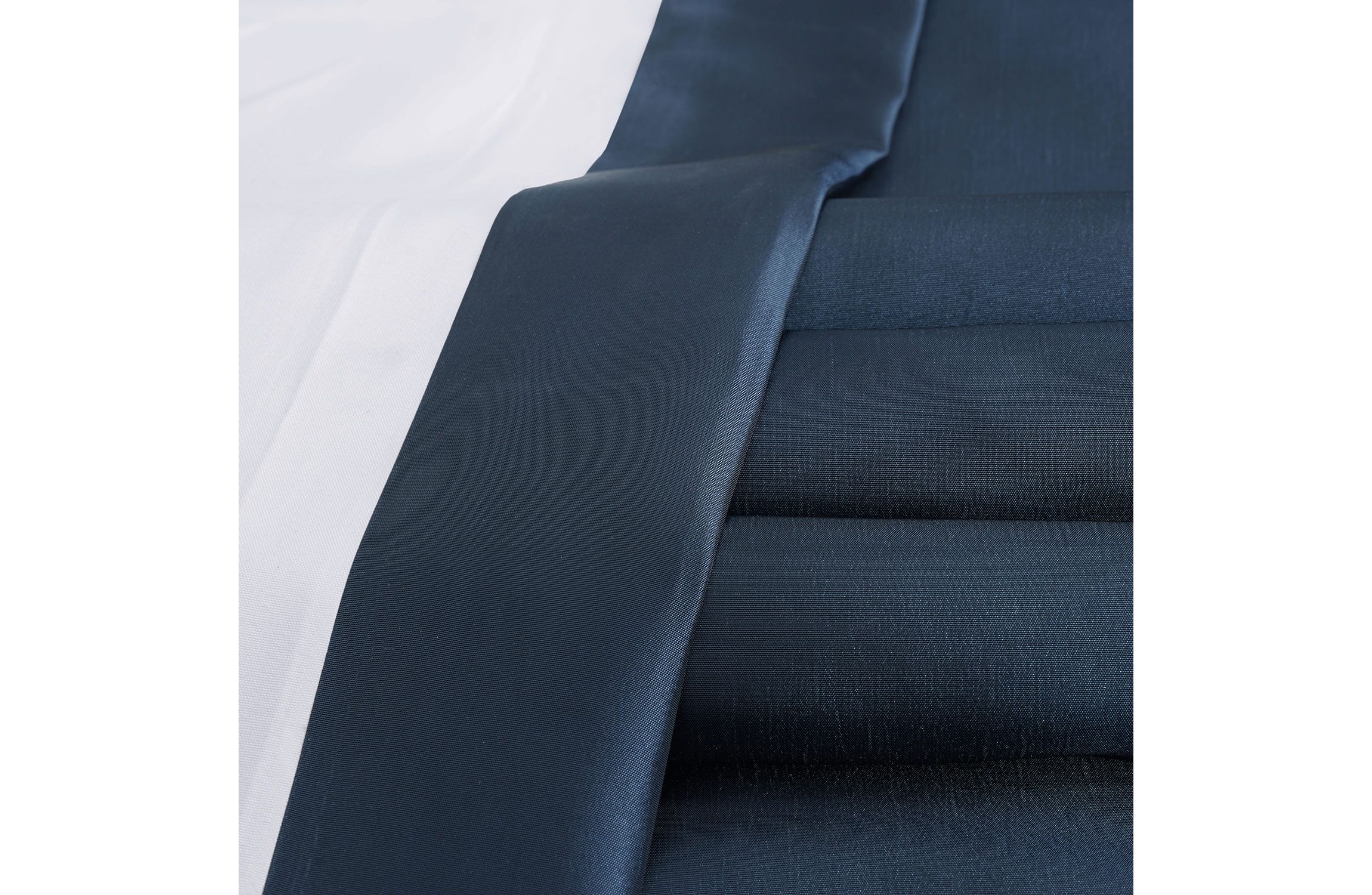 Faux Silk Taffeta Pleated Blackout Curtain