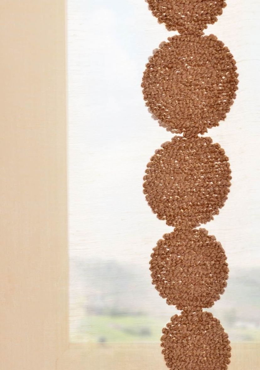 Cleopatra Embroidered Sheer Curtain