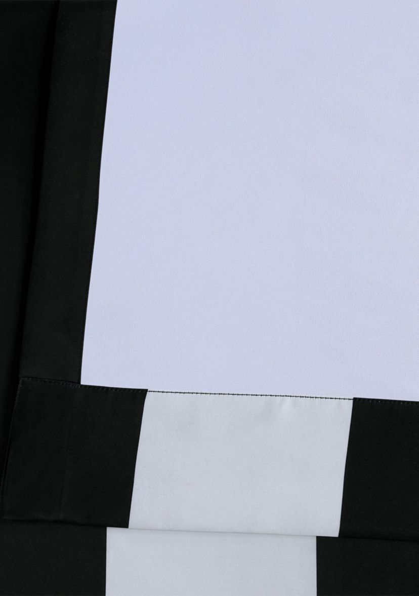 Awning Stripe Blackout 63 Inch Curtain