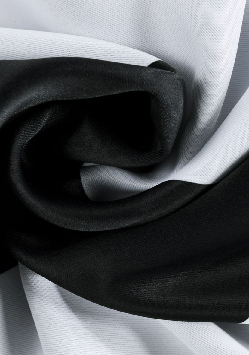 Awning Stripe Blackout 63 Inch Curtain