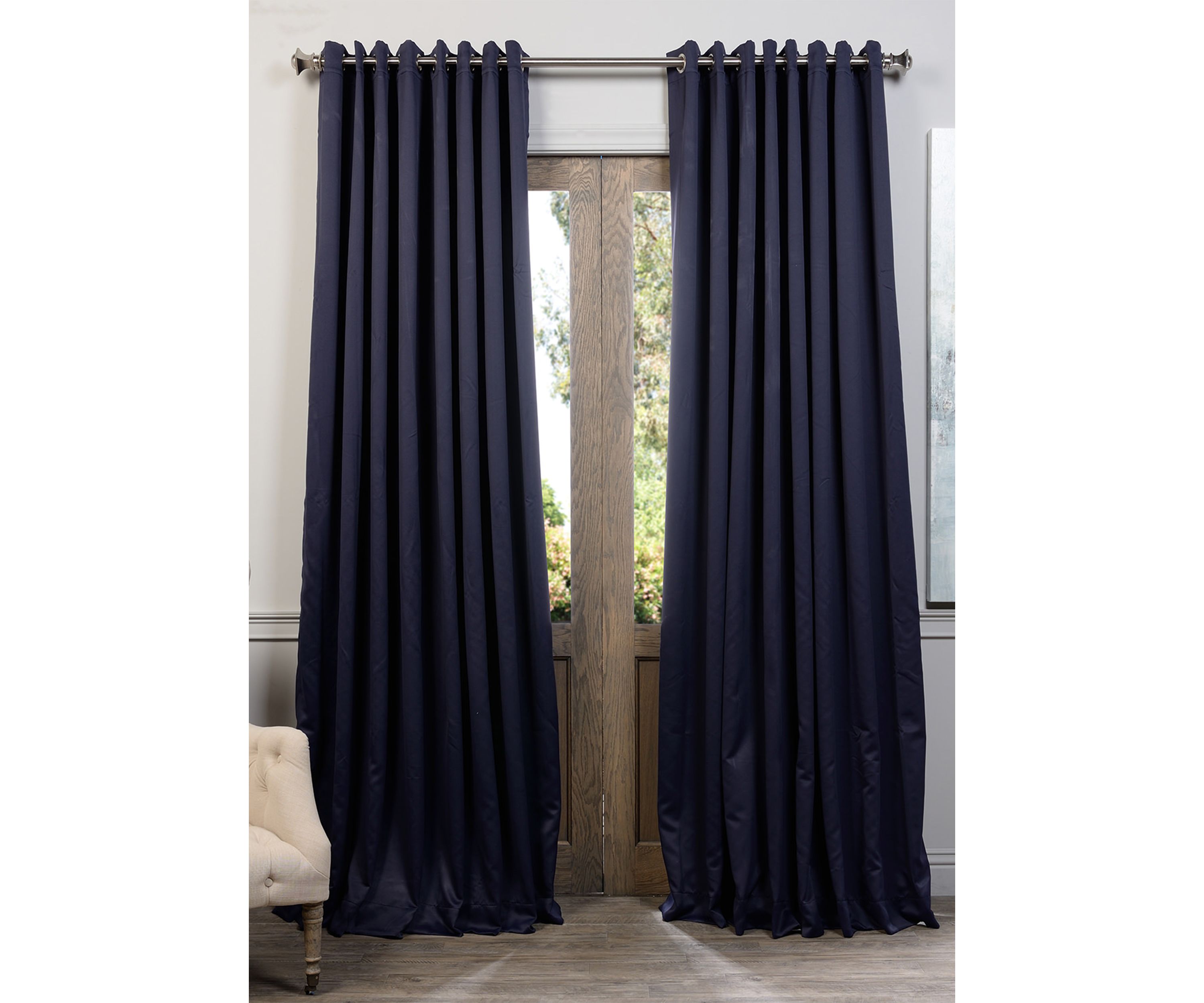 Grommet Extra Wide Blackout Curtain