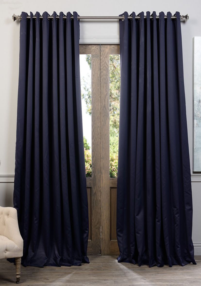Grommet Extra Wide Blackout Curtain