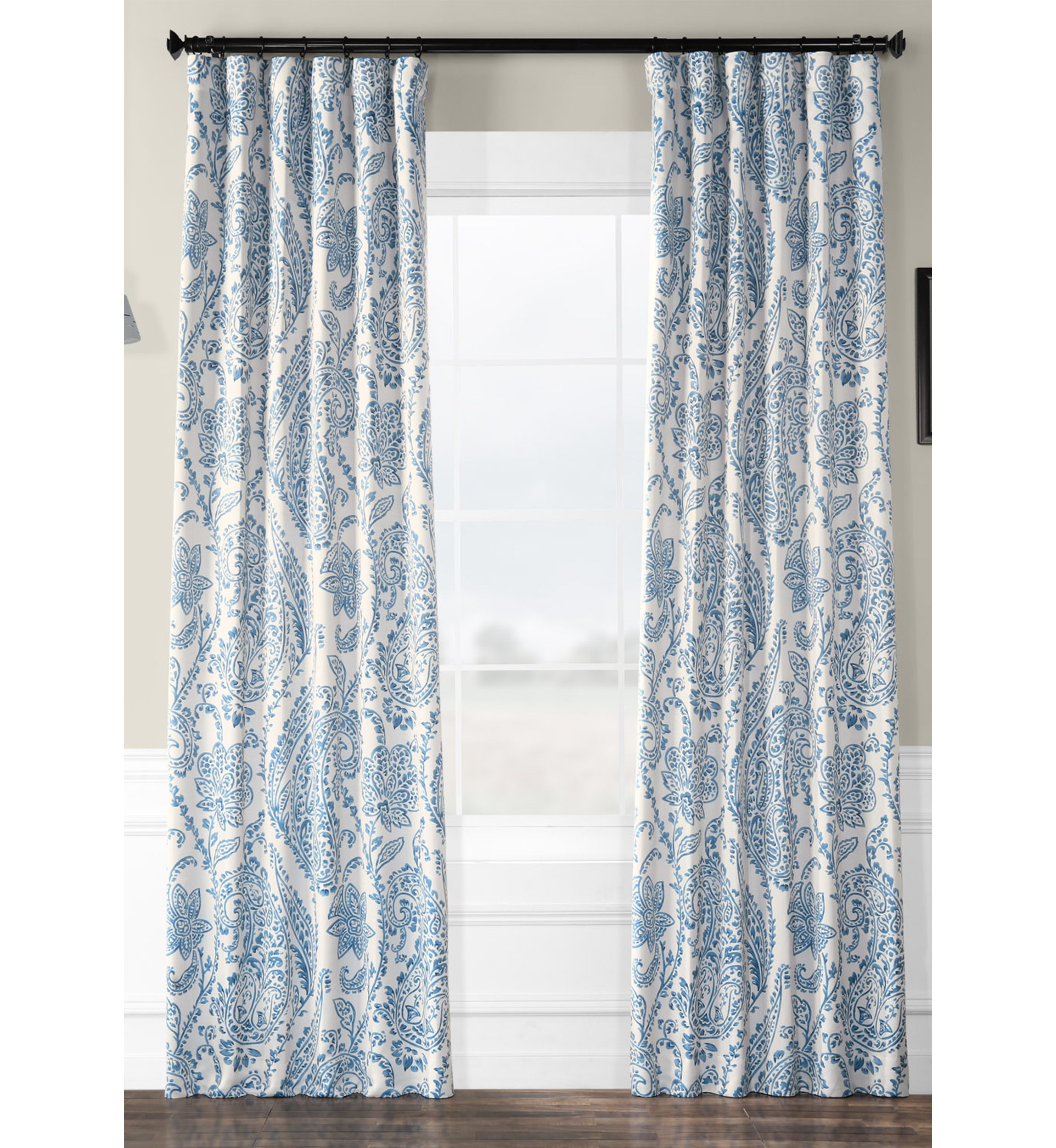 Tea Time China Blackout Curtains
