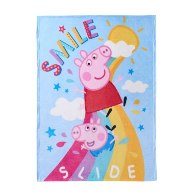 Sweet Home Collection Peppa Pig Kids' Throw Blanket 46"x60"