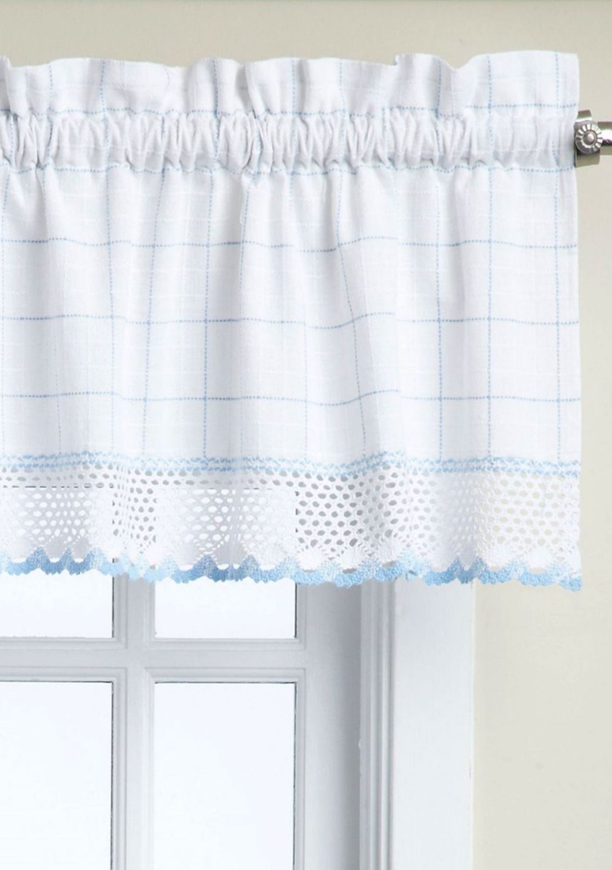 Adirondack Cotton Kitchen Window Curtains Valance