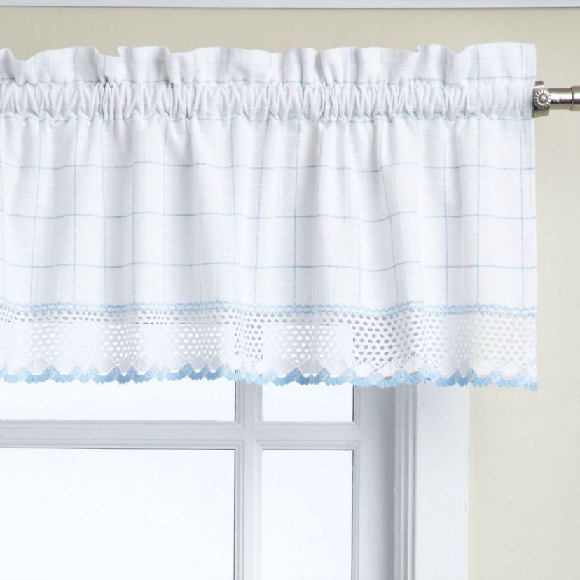 Adirondack Cotton Kitchen Window Curtains Valance
