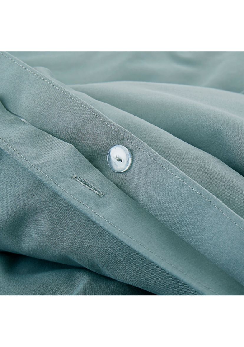 400 Thread Count 100% Combed Cotton Percale Duvet Set