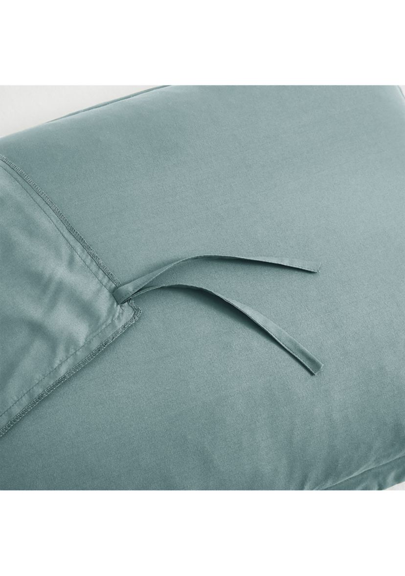 400 Thread Count 100% Combed Cotton Percale Duvet Set