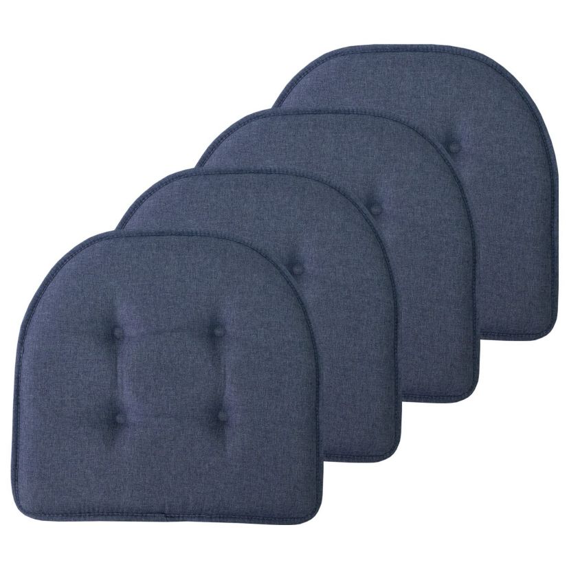 U-Shaped Memory Foam Chair Pads 4 Pack