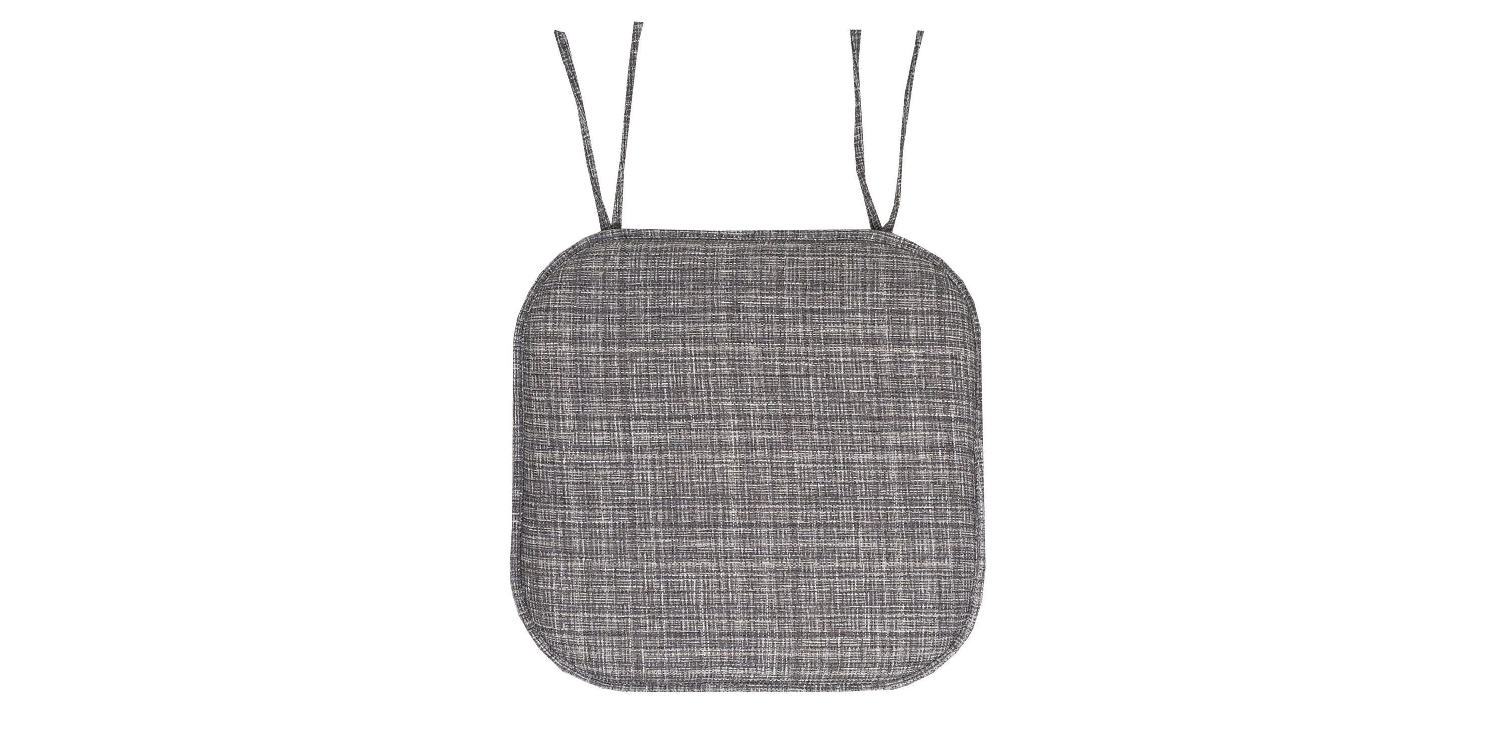 Aria Memory Foam Non-Slip Chair Cushion Pad with Ties 2 Pack