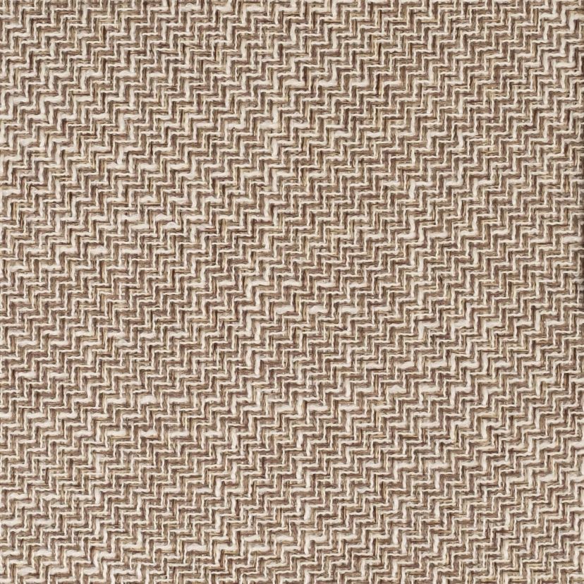 Herringbone Memory Foam Chair Pad With Ties Taupe 2 Pack