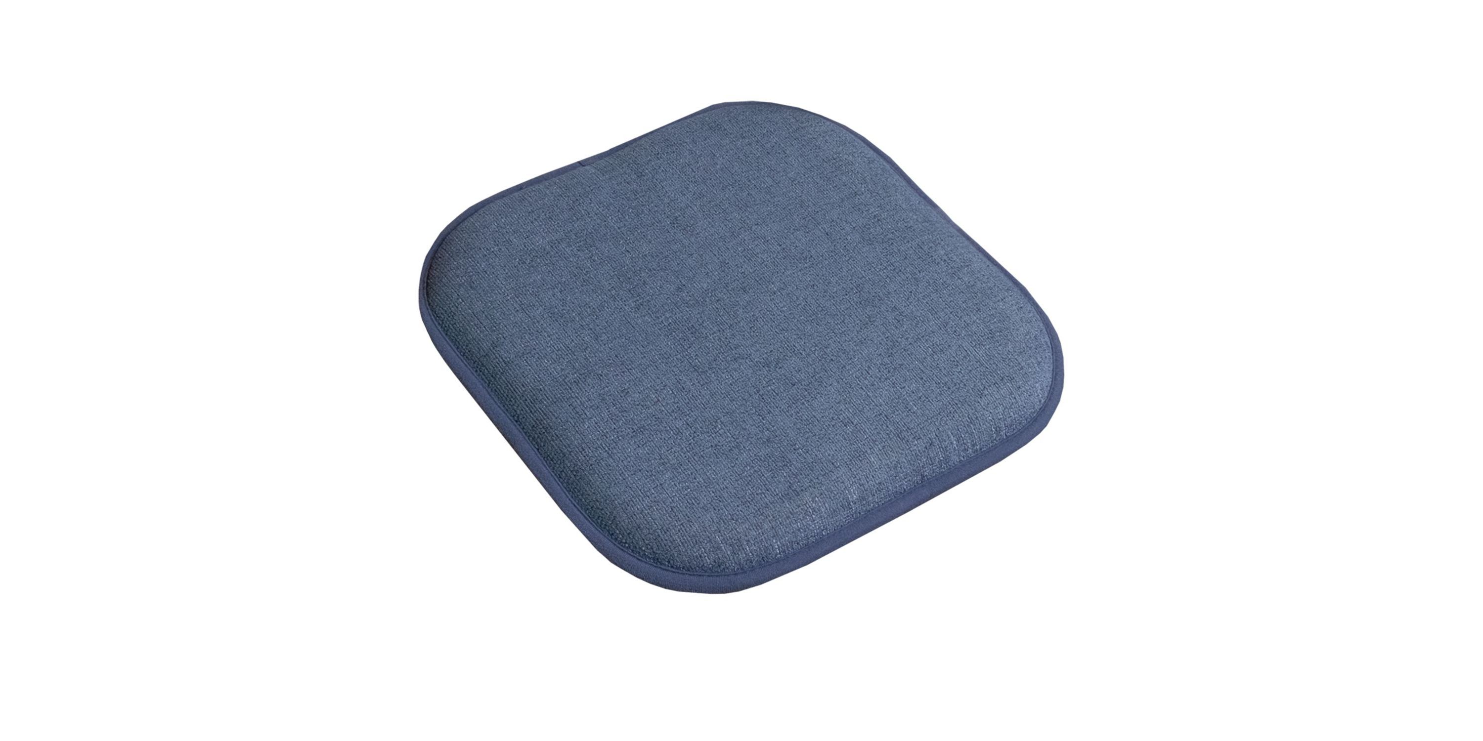 Alexis Memory Foam No Slip Back Chair Pad Cushion 2 Pack