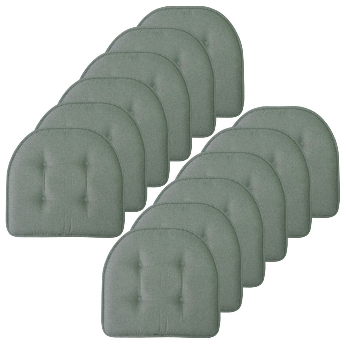 U-Shaped Memory Foam Chair Pads 12 Pack