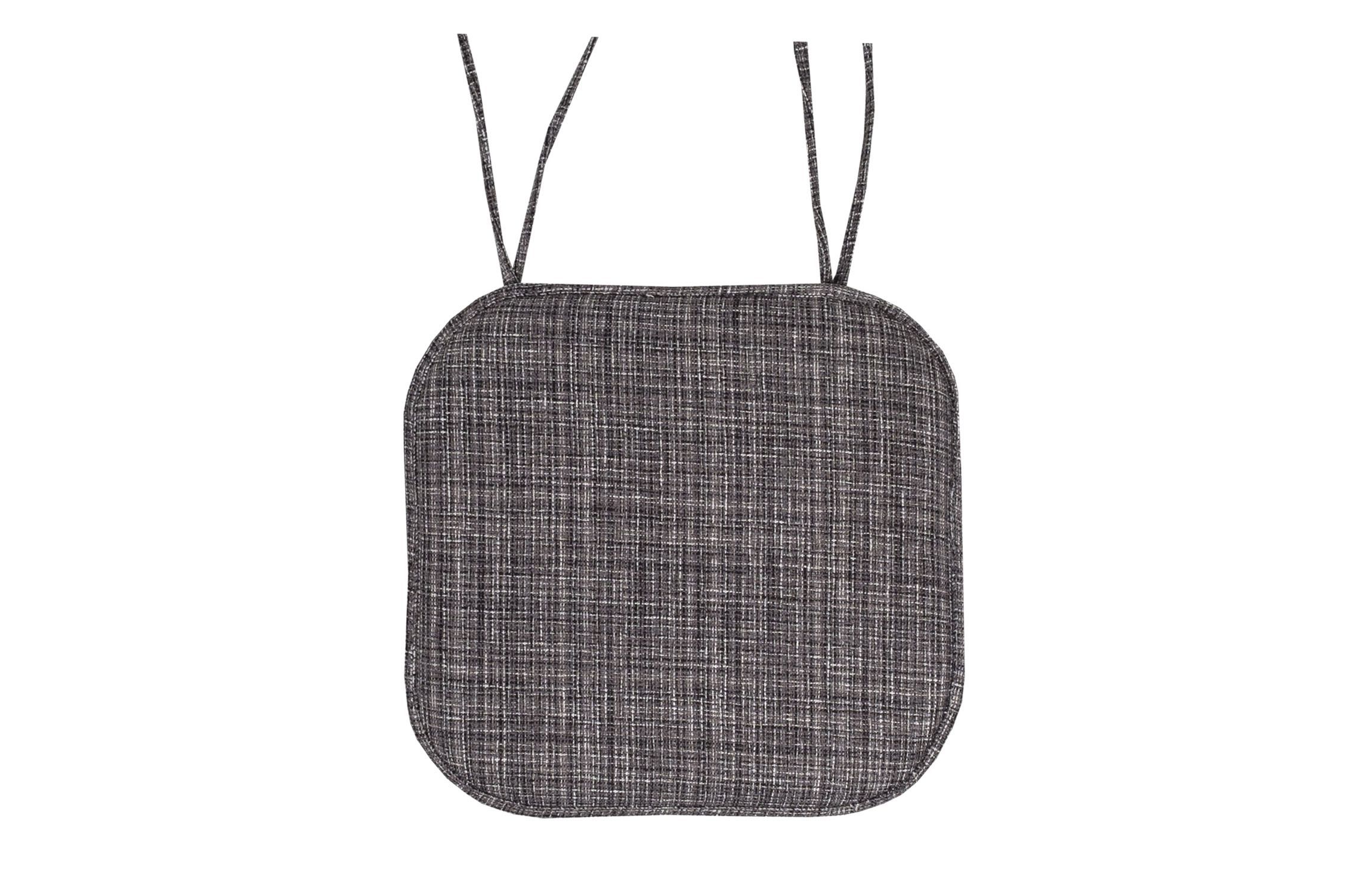 Aria Memory Foam Non-Slip Chair Cushion Pad with Ties 6 Pack