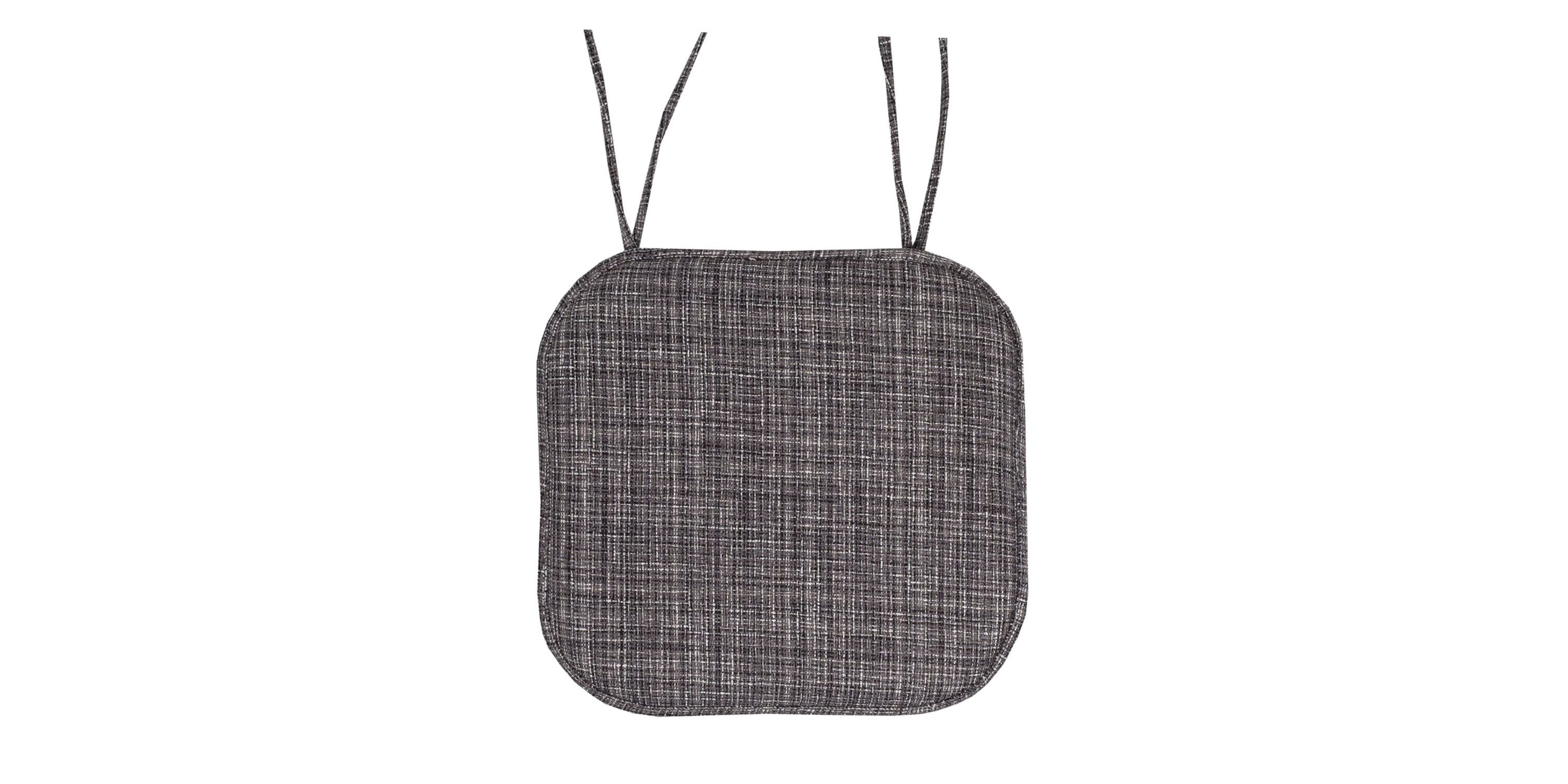 Aria Memory Foam Non-Slip Chair Cushion Pad with Ties 6 Pack
