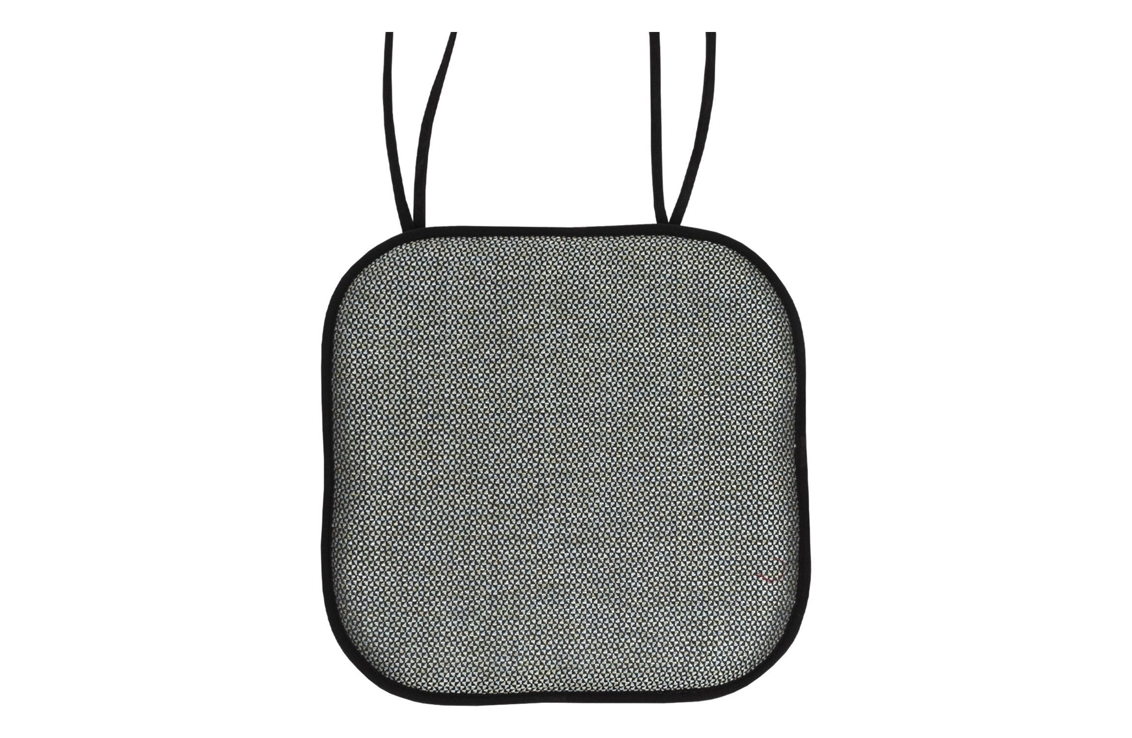 Cameron Memory Foam Non-Slip Chair Cushion Pad with Ties 12 Pack