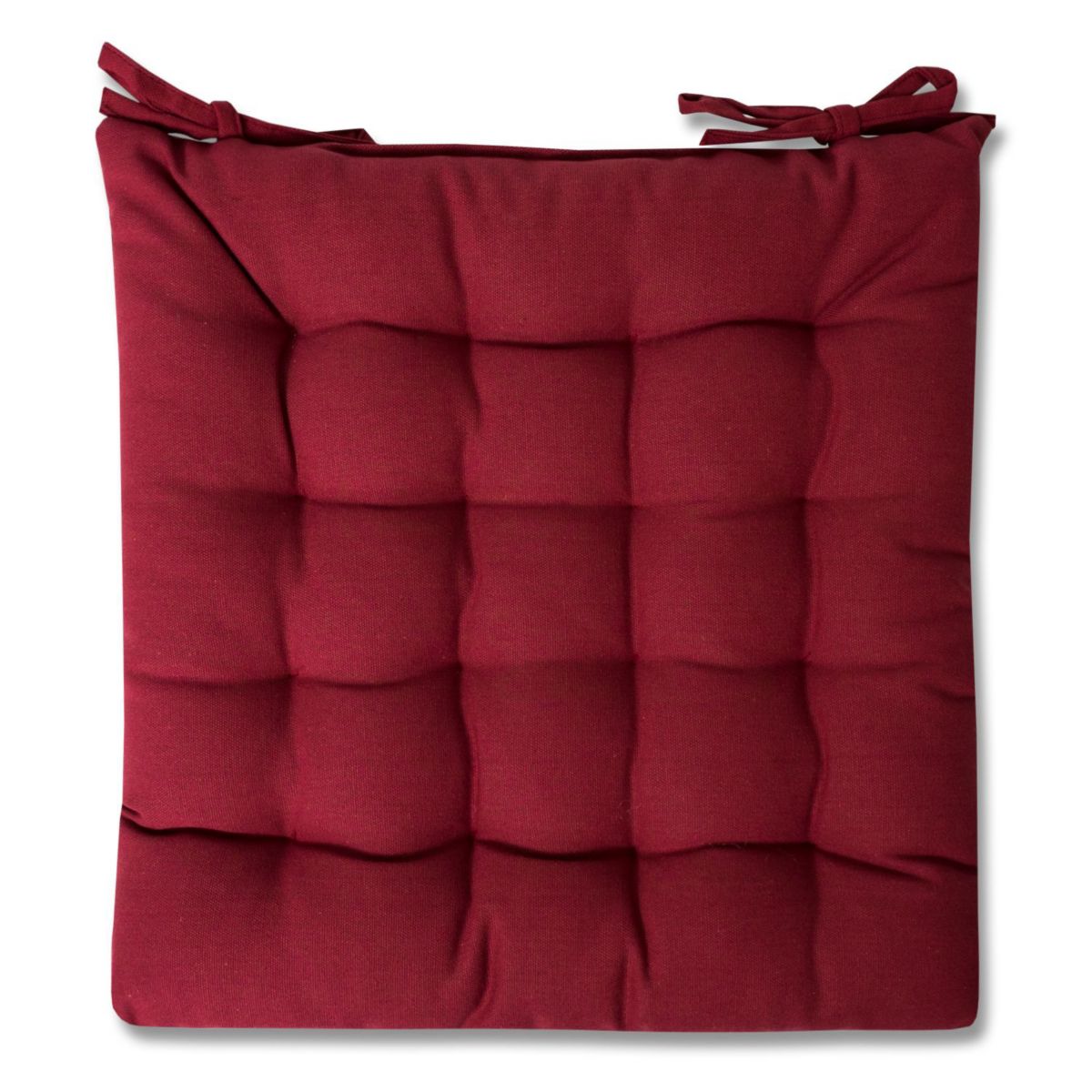 Chair Pad Cushion Tufted Cotton Cover 4 Pack