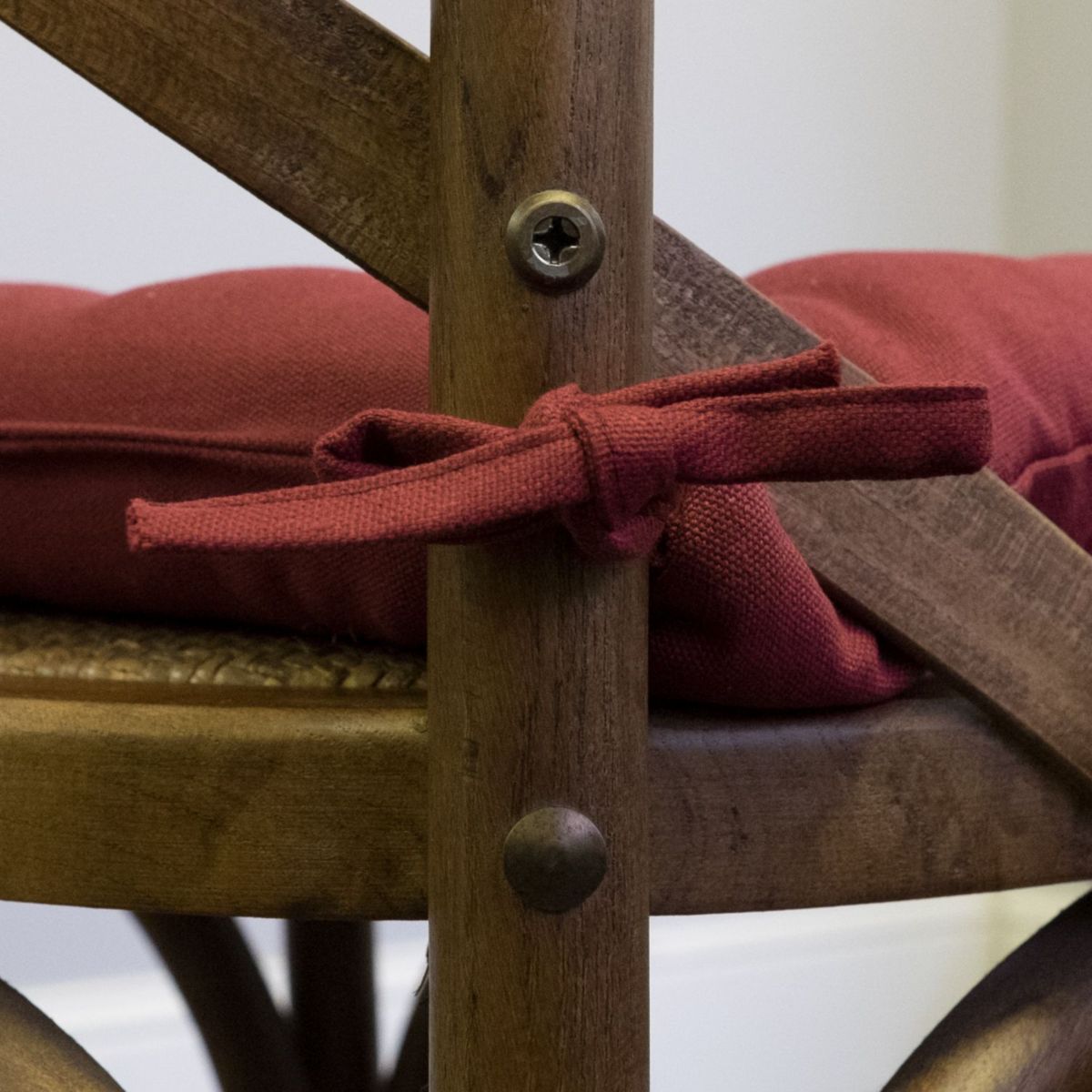 Chair Pad Cushion Tufted Cotton Cover 4 Pack