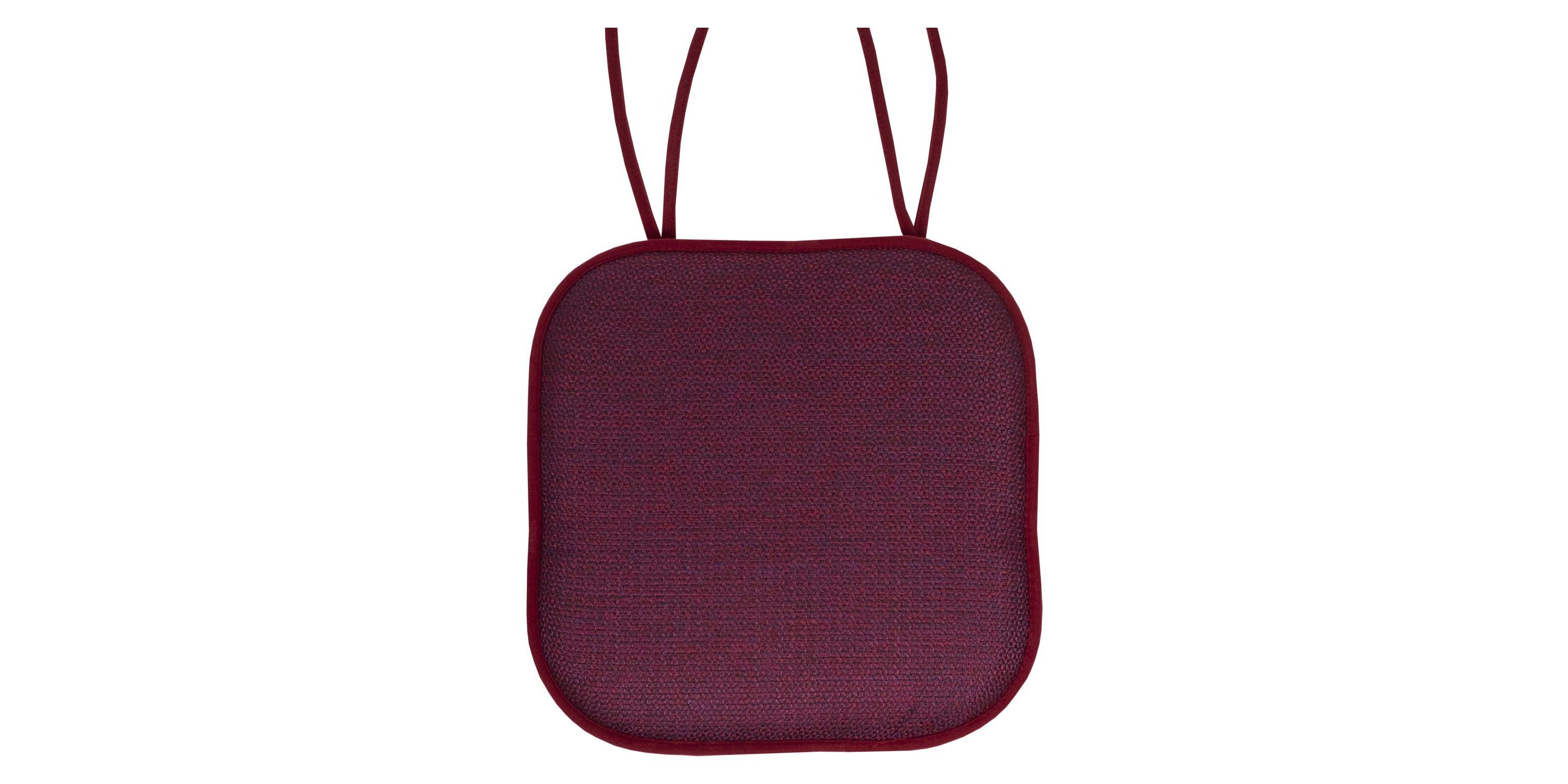 Cameron Memory Foam Non-Slip Chair Cushion Pad with Ties 6 Pack