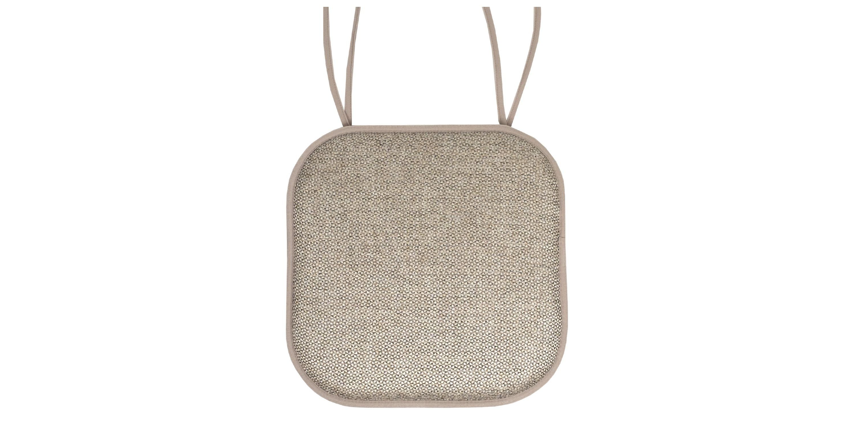 Cameron Memory Foam Non-Slip Chair Cushion Pad with Ties 2 Pack