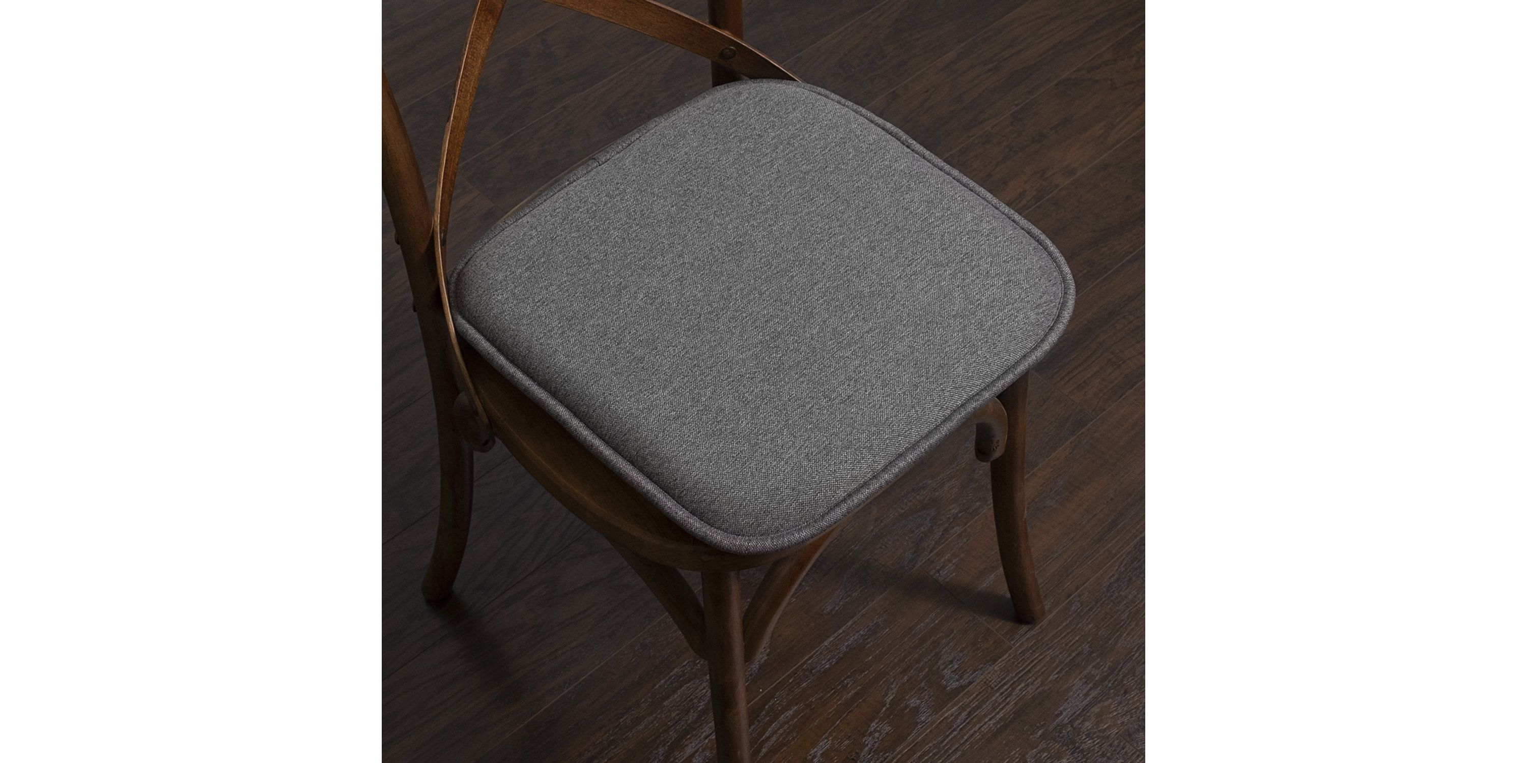 Charlotte Jacquard Cover Memory Foam Chair Pads 12 Pack