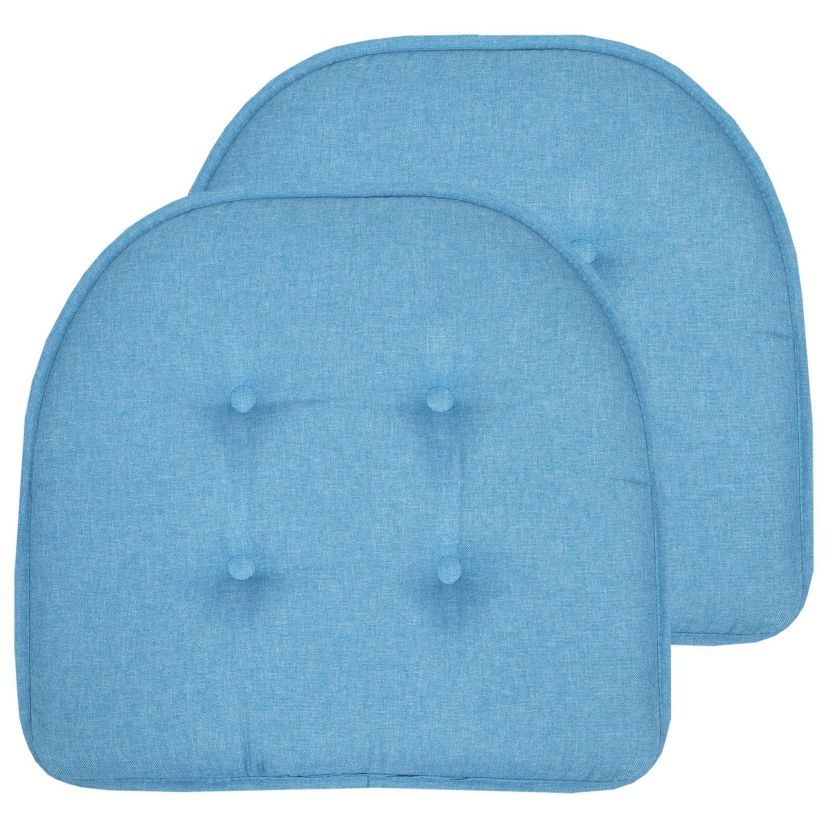 U-Shaped Memory Foam Chair Pads 2 Pack
