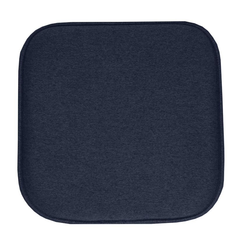 Charlotte Jacquard Cover Memory Foam Chair Pads 4 Pack