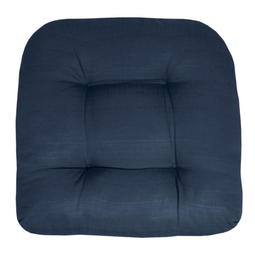 Indoor-Outdoor Reversible Patio Seat Cushion Pad 12 Pack