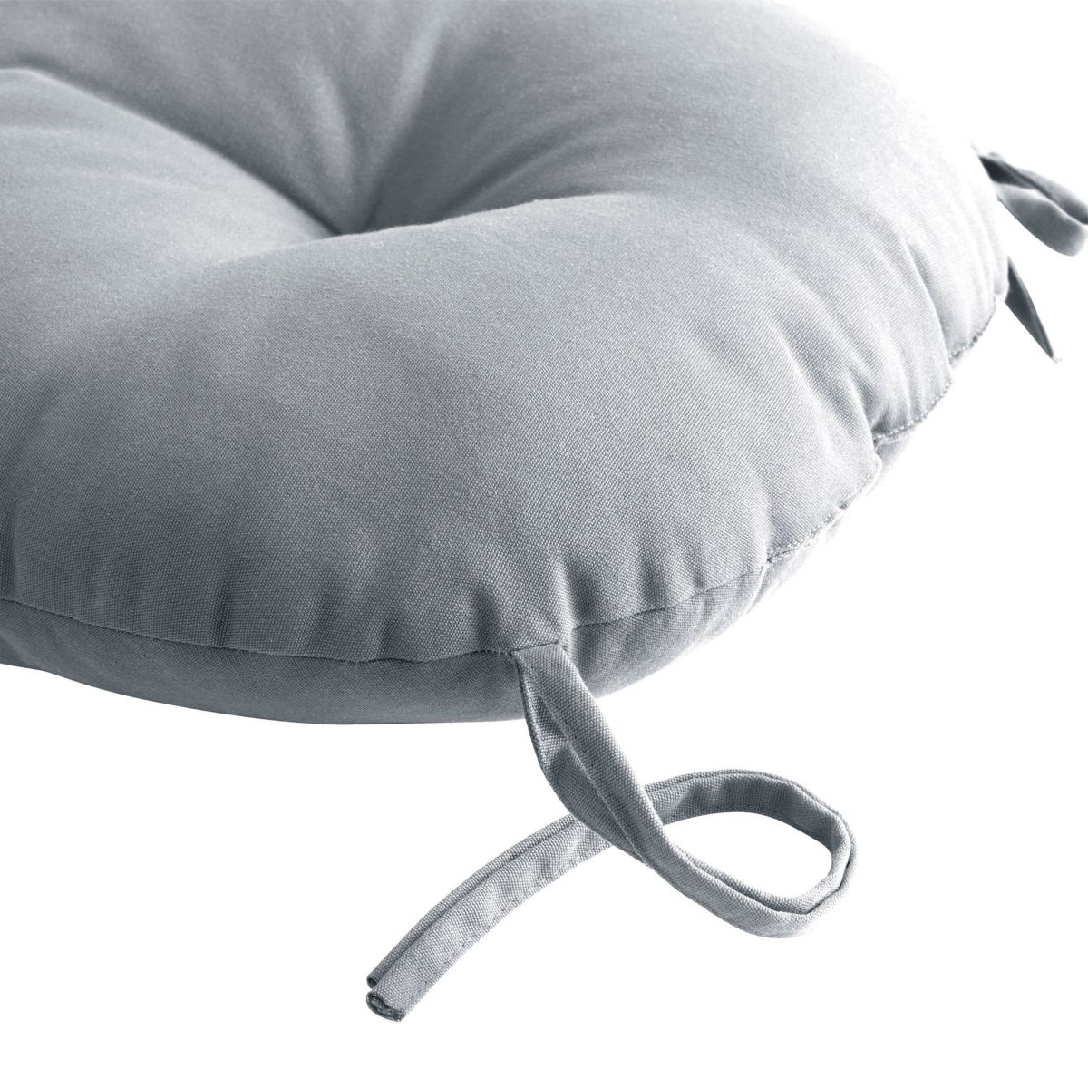 Bistro Patio Chair Tufted Cushion With Ties 4 Pack