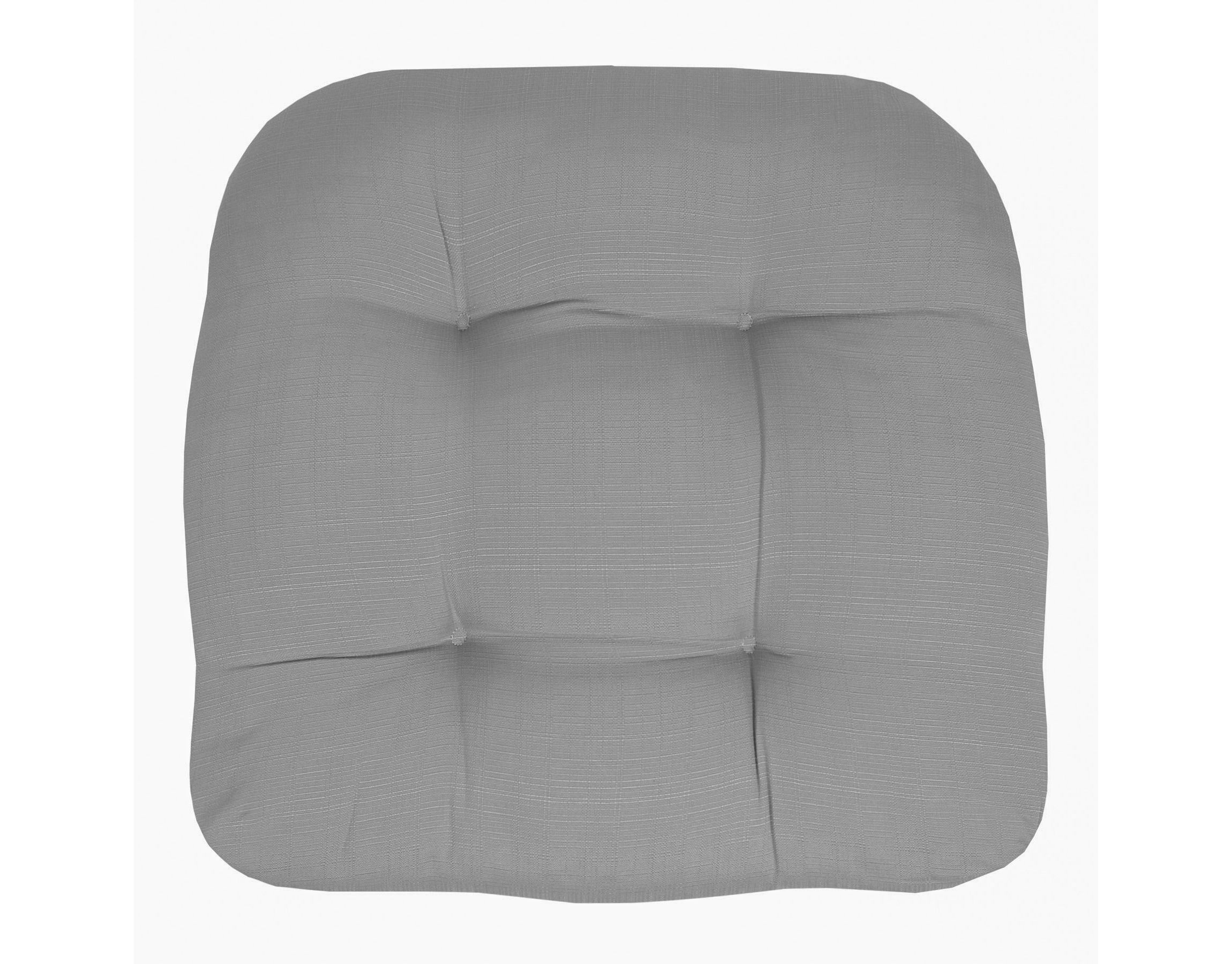 Indoor-Outdoor Reversible Patio Seat Cushion Pad 6 Pack