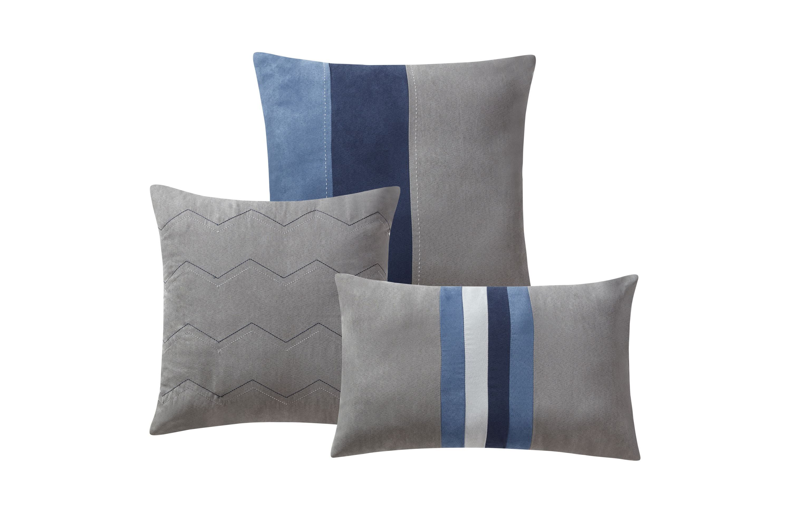 Winston 7 Piece Suede Comforter Set