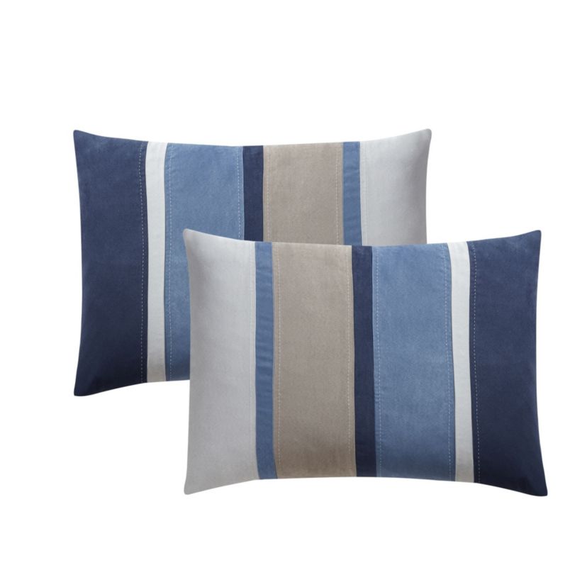 Winston 7 Piece Suede Comforter Set