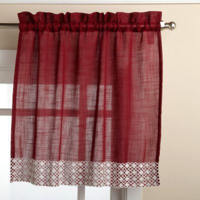 Sweet Home Collection Salem Window Curtains - Valance