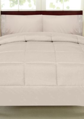 Sweet Home Collection Down Alternative Reversible Solid Color Comforter, King