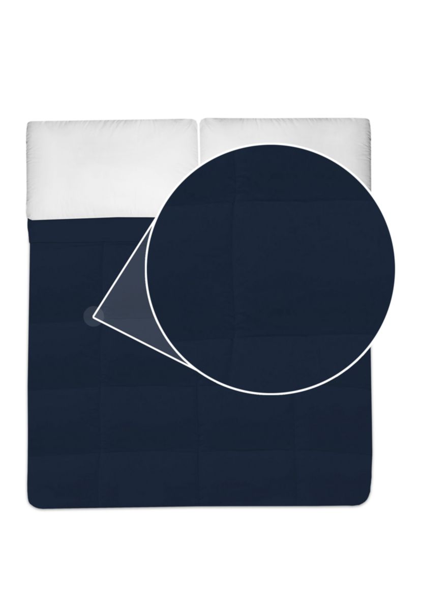 Down Alternative Reversible Solid Color Comforter