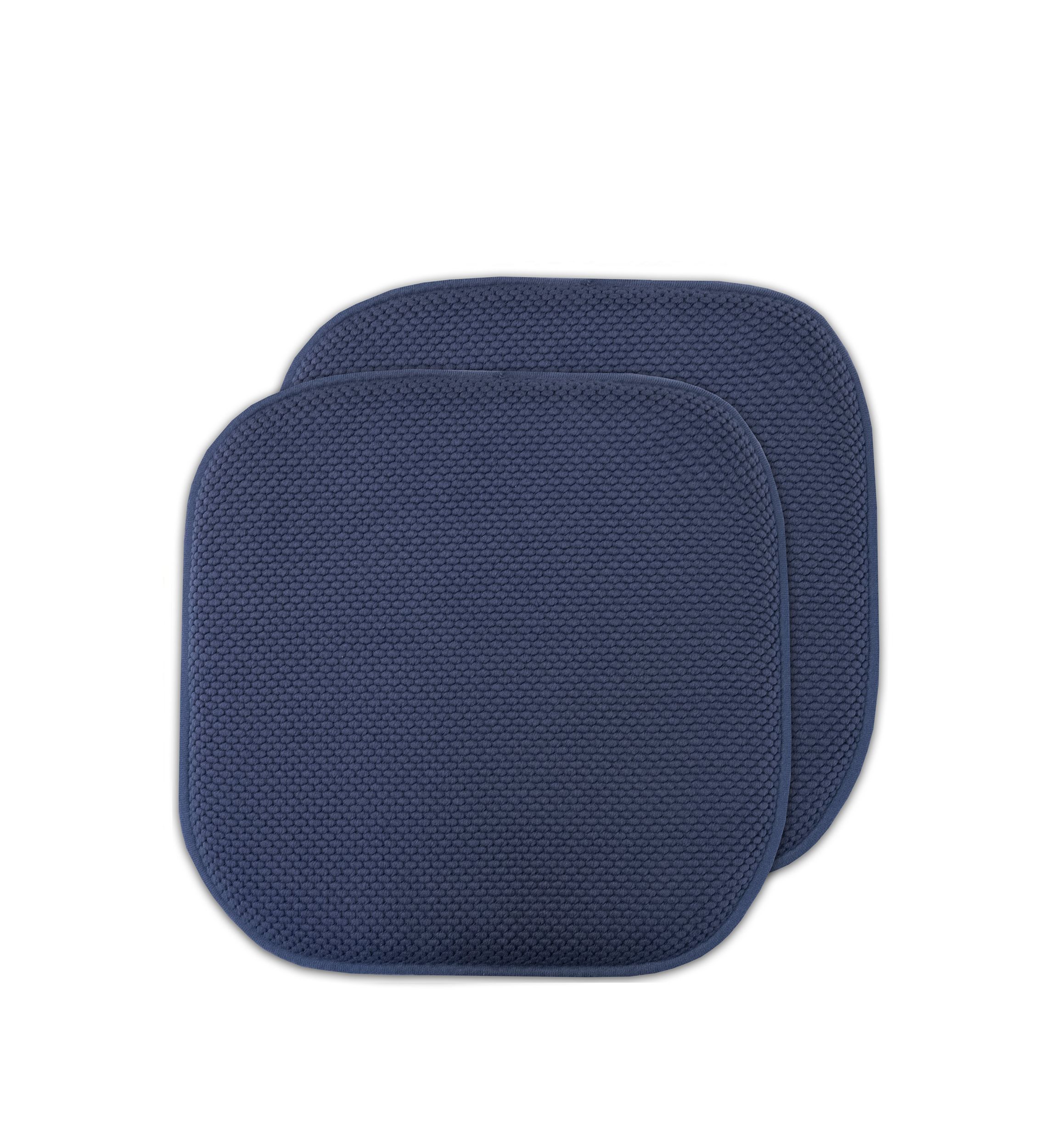 Honeycomb Memory Foam Chair Cushion Pads - 2 Pack