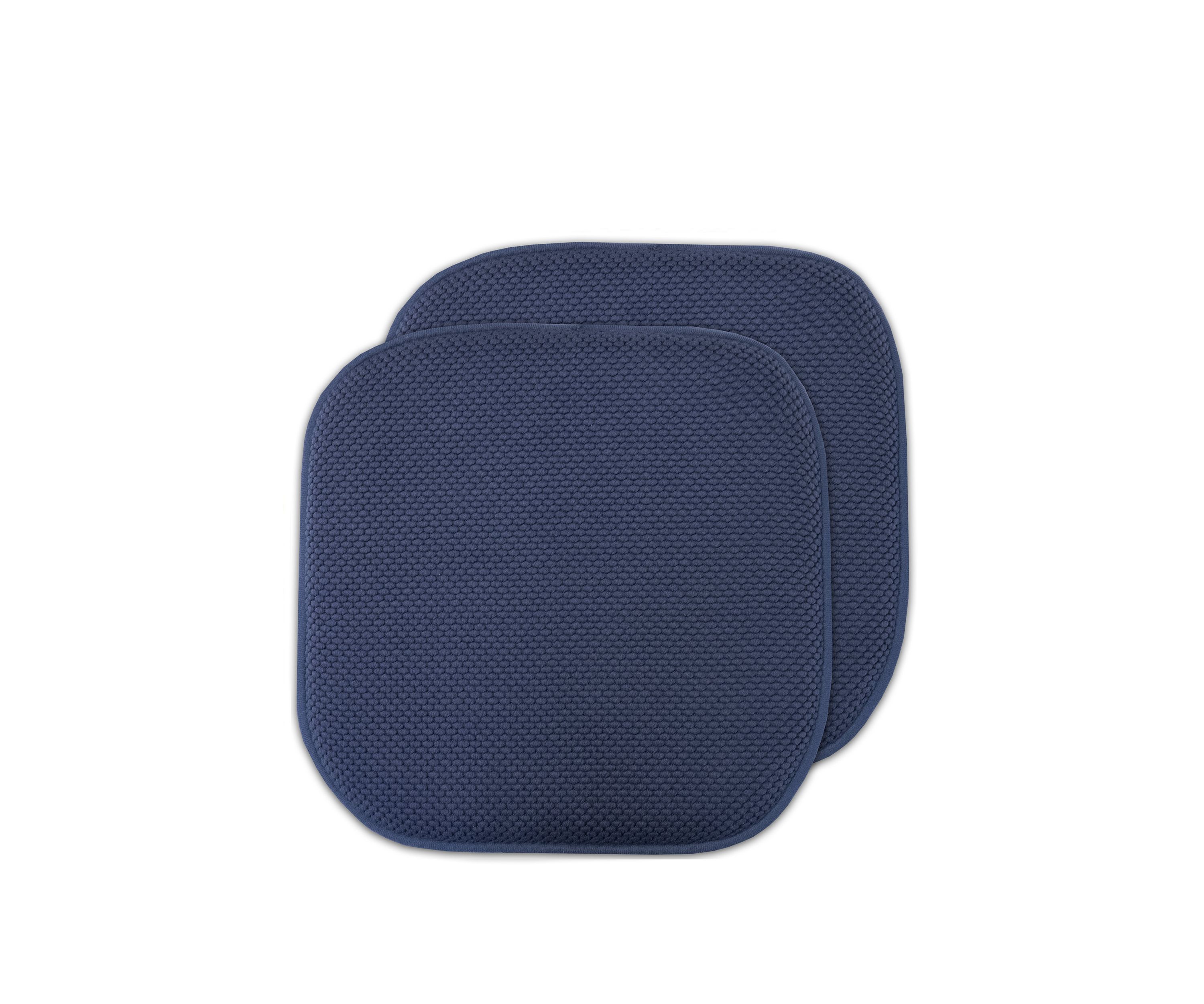 Honeycomb Memory Foam Chair Cushion Pads - 2 Pack