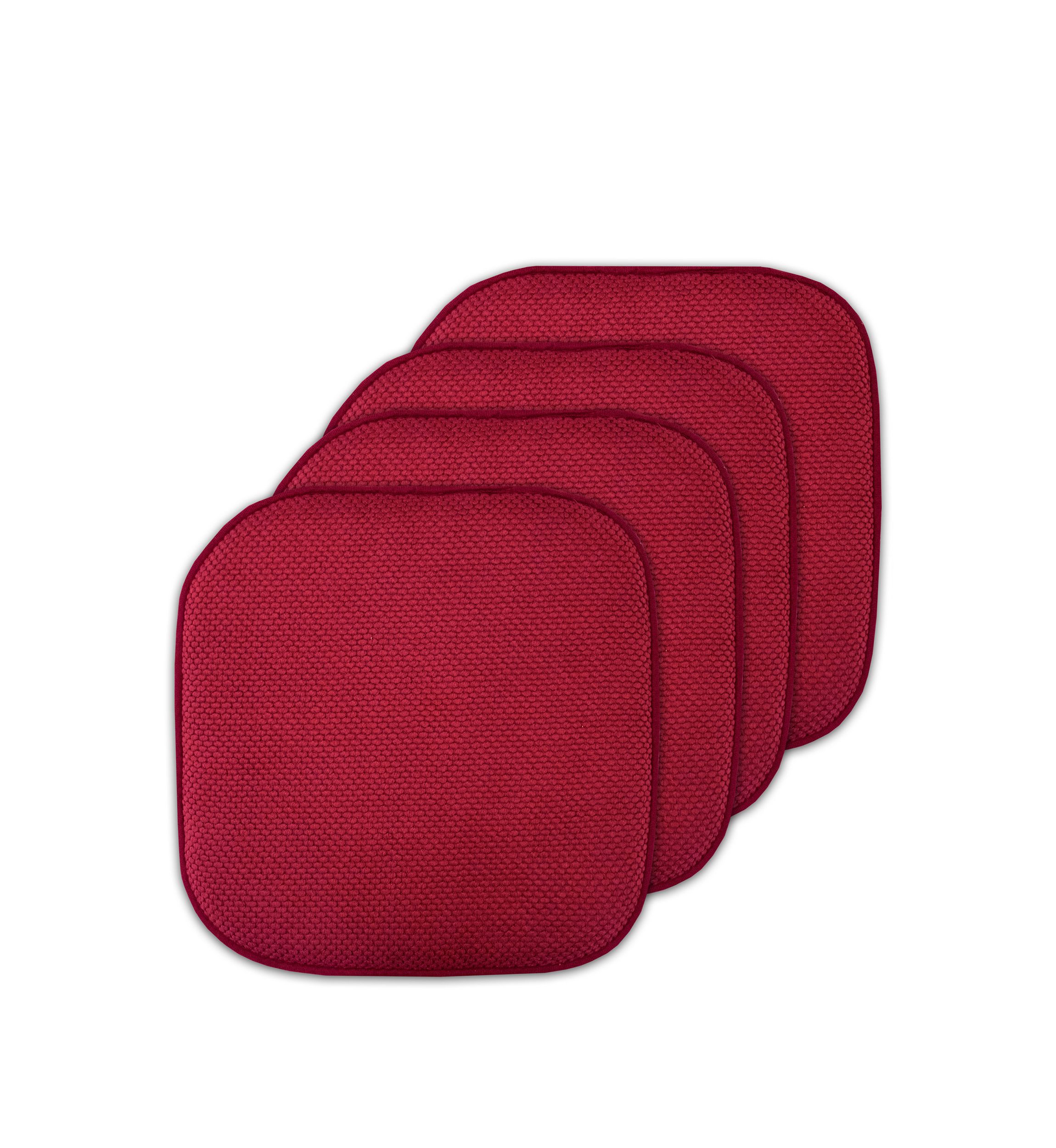 Honeycomb Chair/Seat Memory Foam Cushion Pad Non-Slip Back 12 Pack