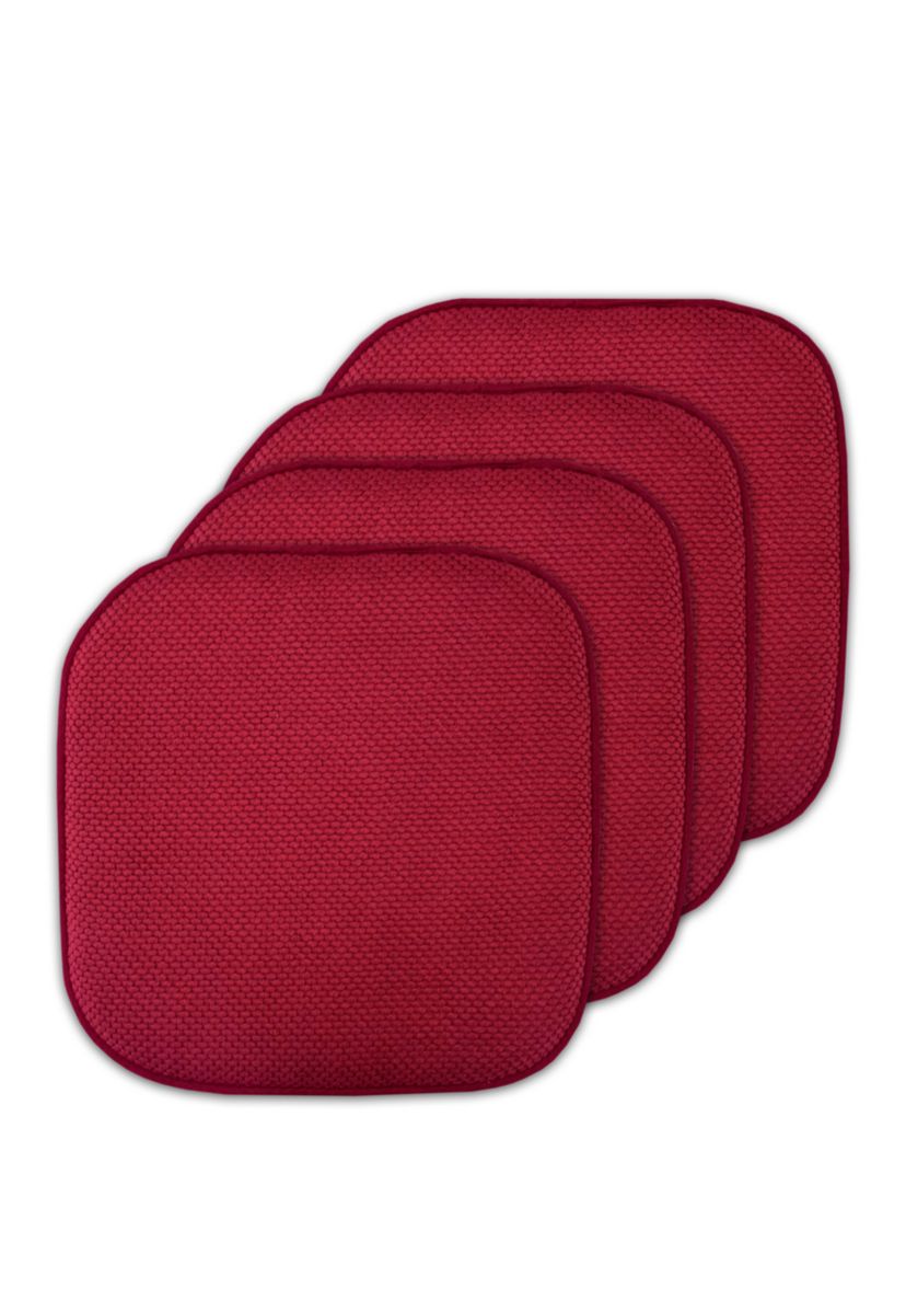 Honeycomb Chair/Seat Memory Foam Cushion Pad Non-Slip Back 12 Pack