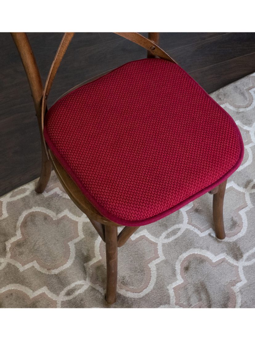 Honeycomb Chair/Seat Memory Foam Cushion Pad Non-Slip Back 12 Pack