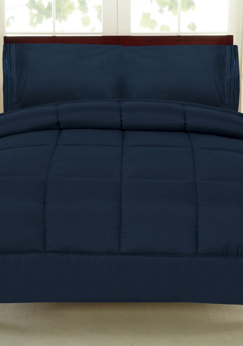 5 Piece Bed in a Bag Comforter and Sheet Set
