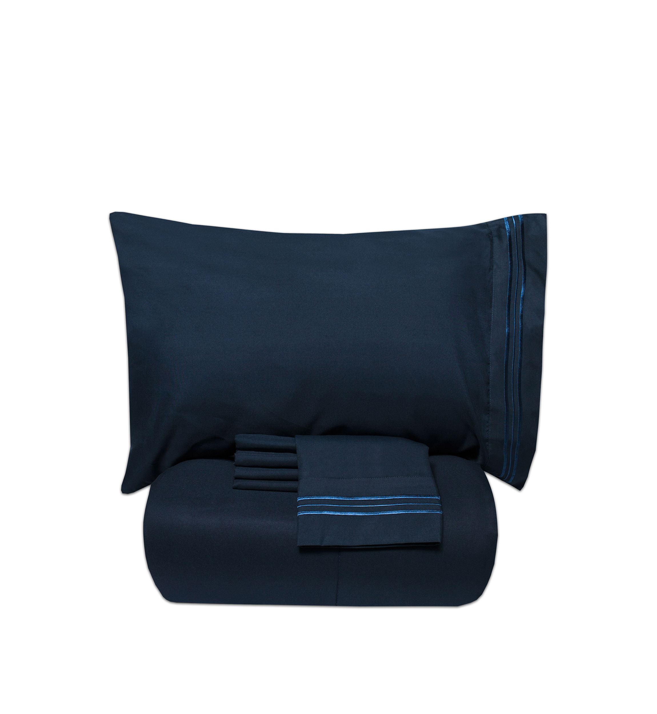 5 Piece Bed in a Bag Comforter and Sheet Set