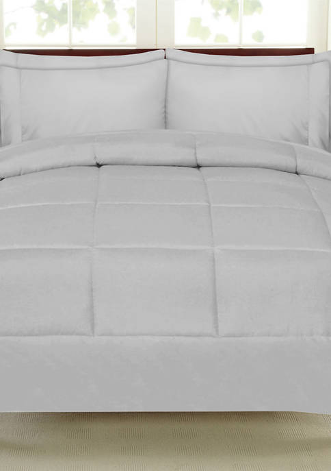 7 Piece Bed-In-A-Bag Down Alternative Comforter & Sheet Set