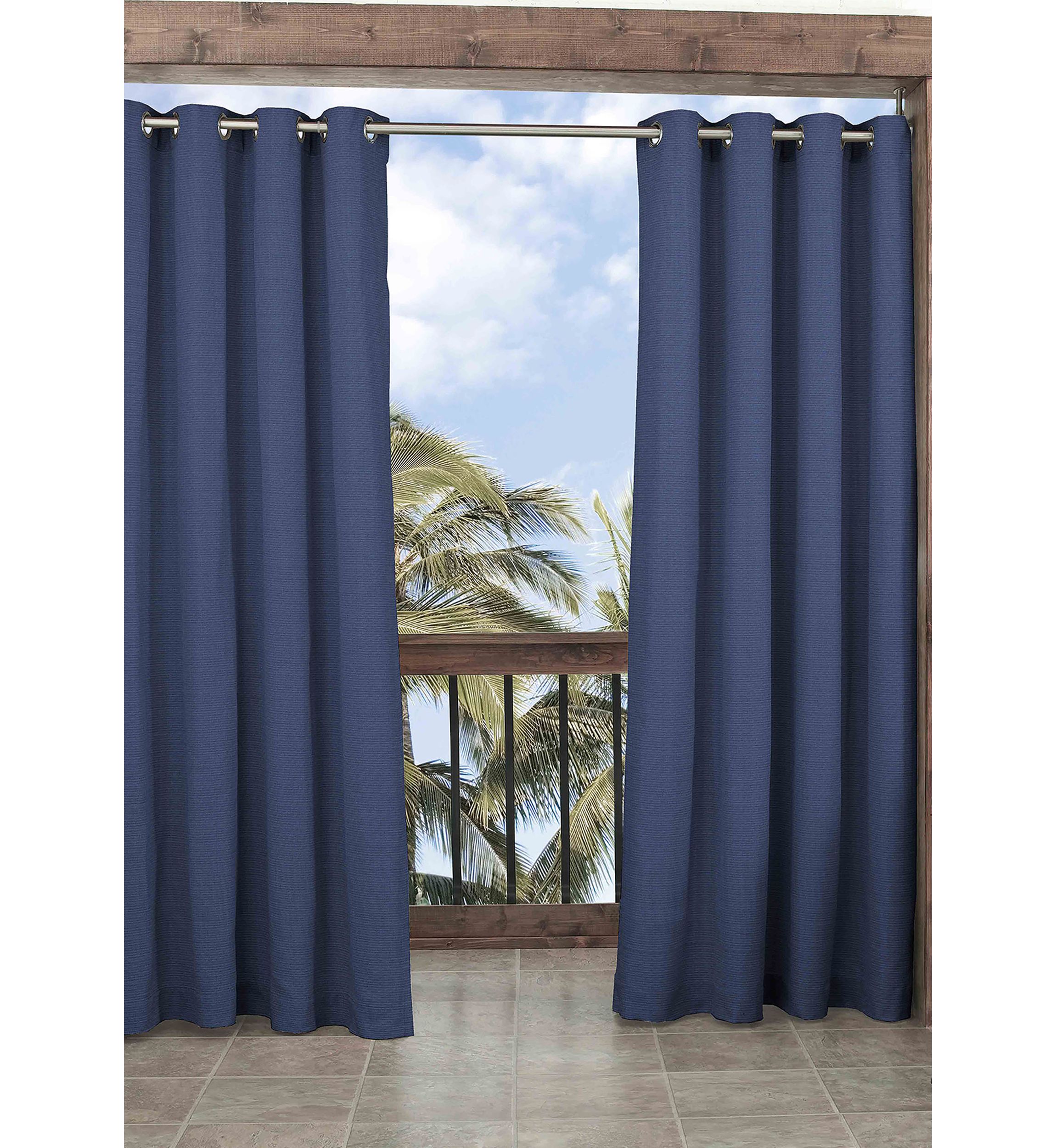 Key Largo Curtain Panel