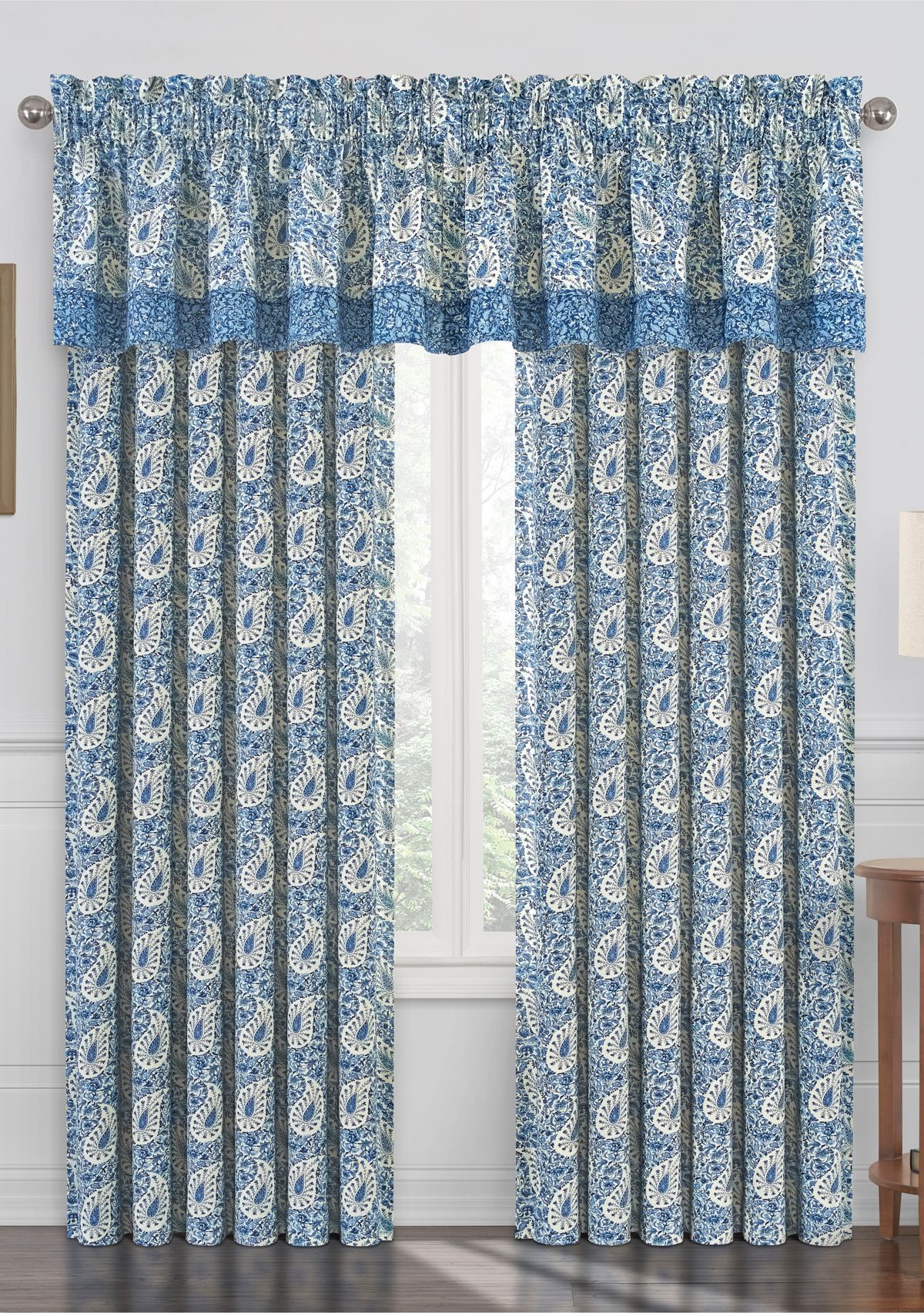 Paisley Verveine Window Curtain