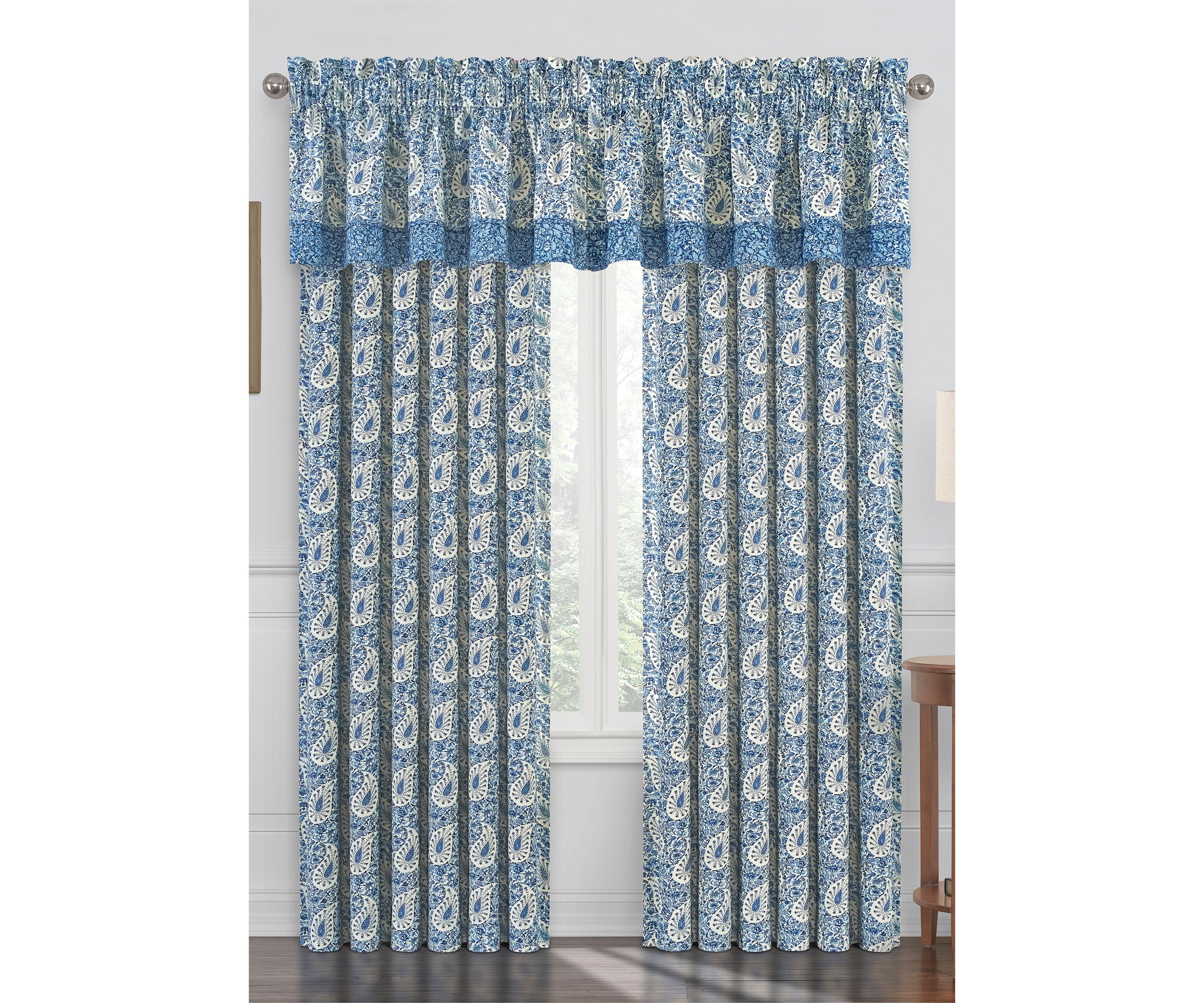 Paisley Verveine Window Curtain